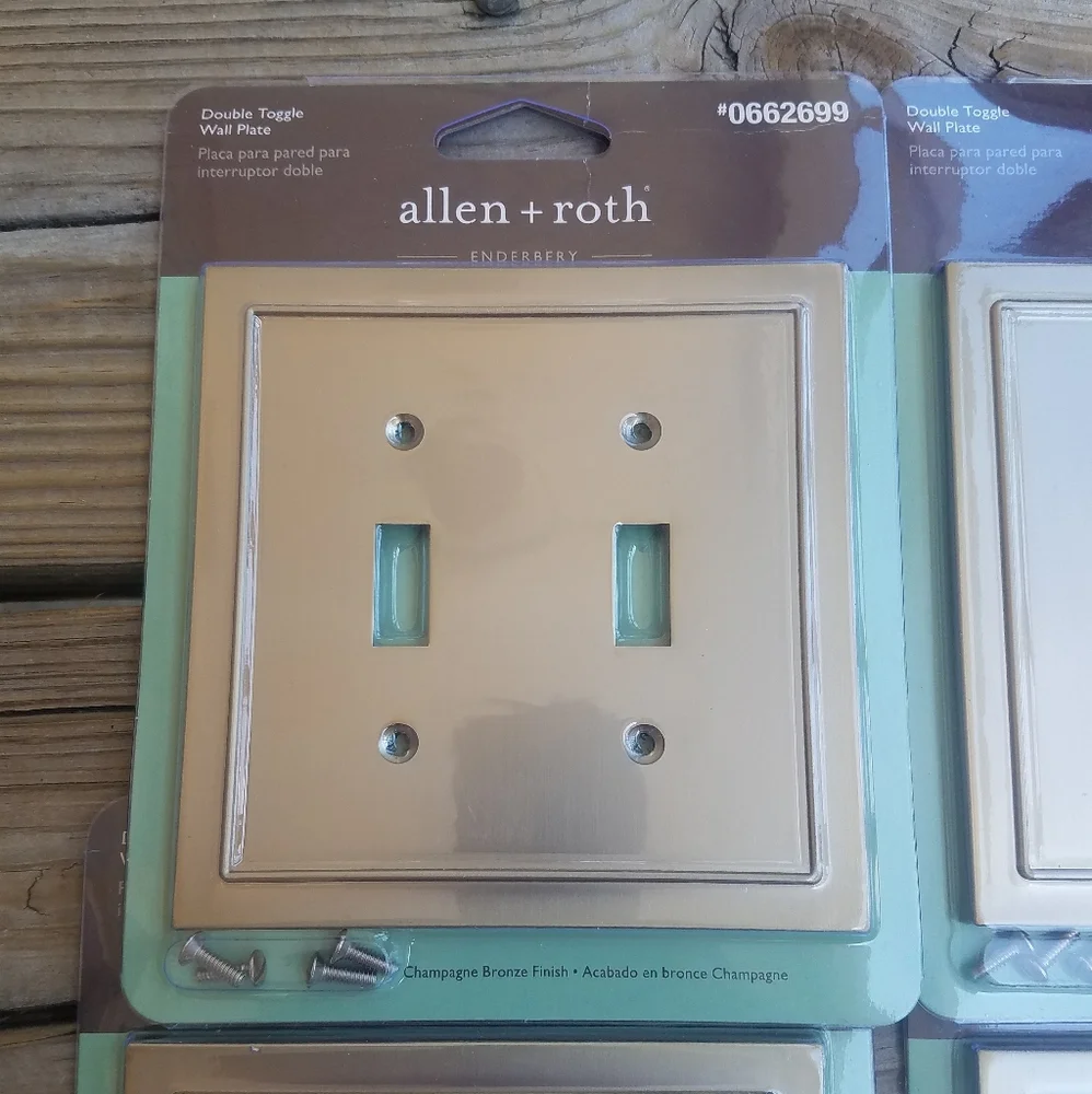 Switchplate Allen + Roth NEW - Picture 1 of 3